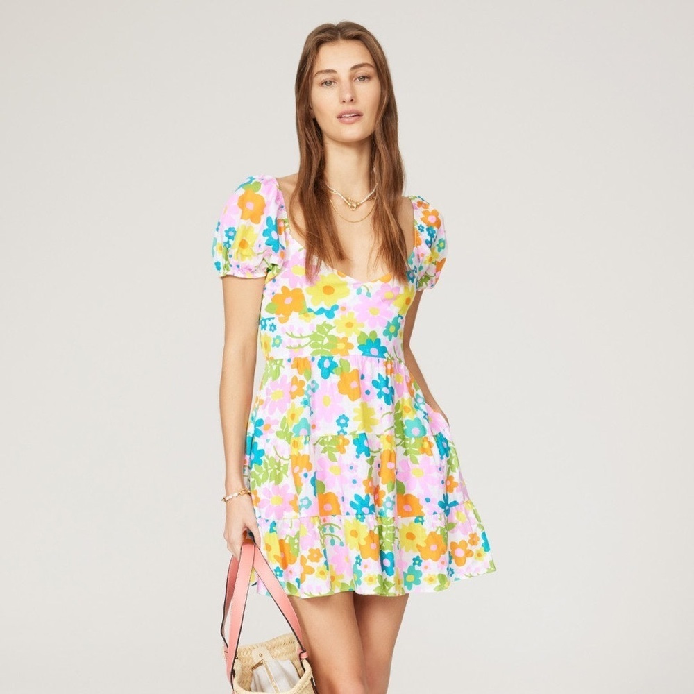 SHOW ME YOUR MUMU Cathy
Mini Dress In Petal Pop - Picture 5 of 10